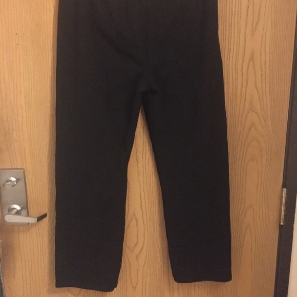 HANES black petite jogging pants size medium A-14 - Picture 2 of 3